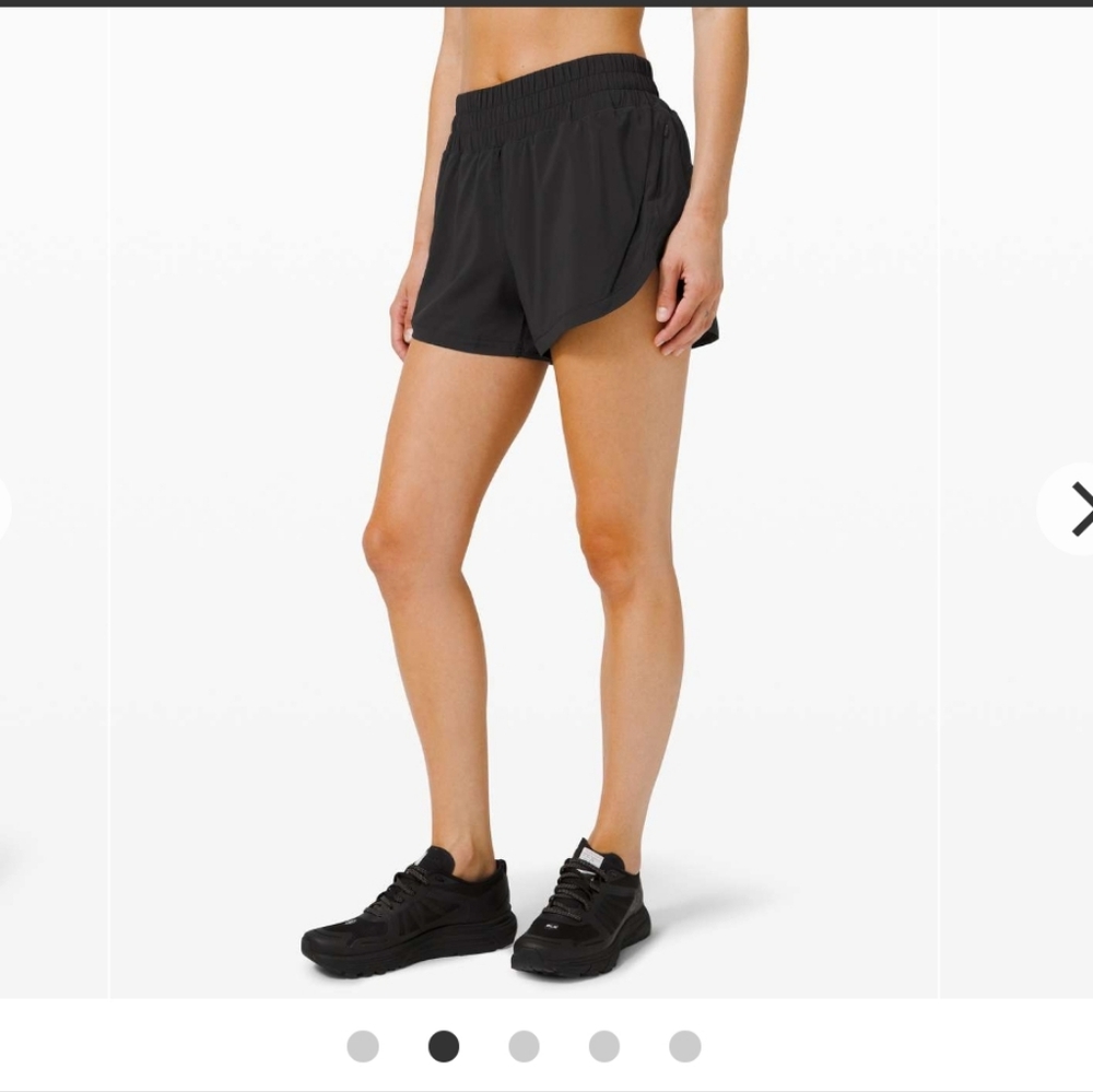 Lululemon Track That High-Rise Short 3" Lined
